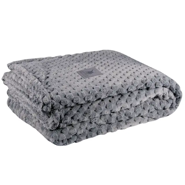 Κουβέρτα 220X240 Υπέρδιπλη 320gsm Essential Greenwich Polo Club 3476 Grey 100% Πολυέστερ 3