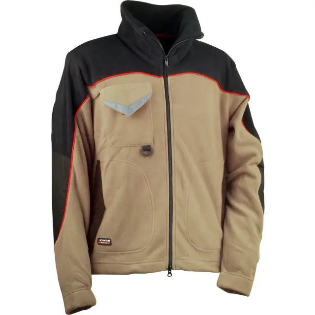 Ζακέτα Fleece Cofra Rider khaki/black
