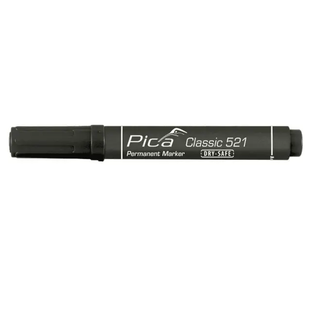 Pica 521/46 - Μαρκαδόρος Μαύρος 2-6MM