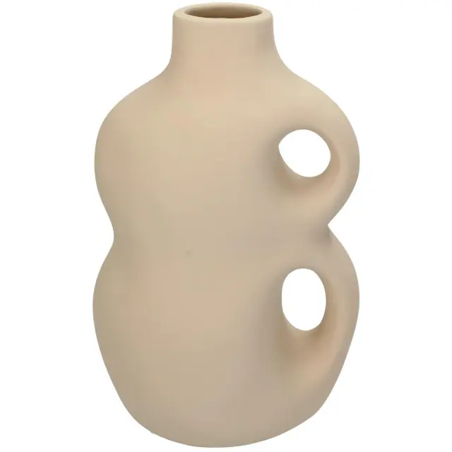 Βάζο Μπεζ Δολομίτης 16.3x11x26.3cm