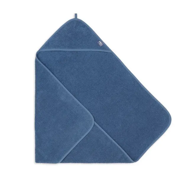 Πετσέτα με Κουκούλα Terry Jeans Blue (75x75cm) – Jollein