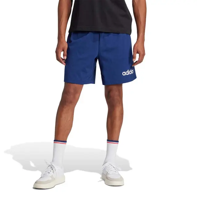 adidas Sportswear Men's Linear Single Jersey Shorts Μπλε Σκούρο JE9013 (adidas Sportswear) - XXLarge
