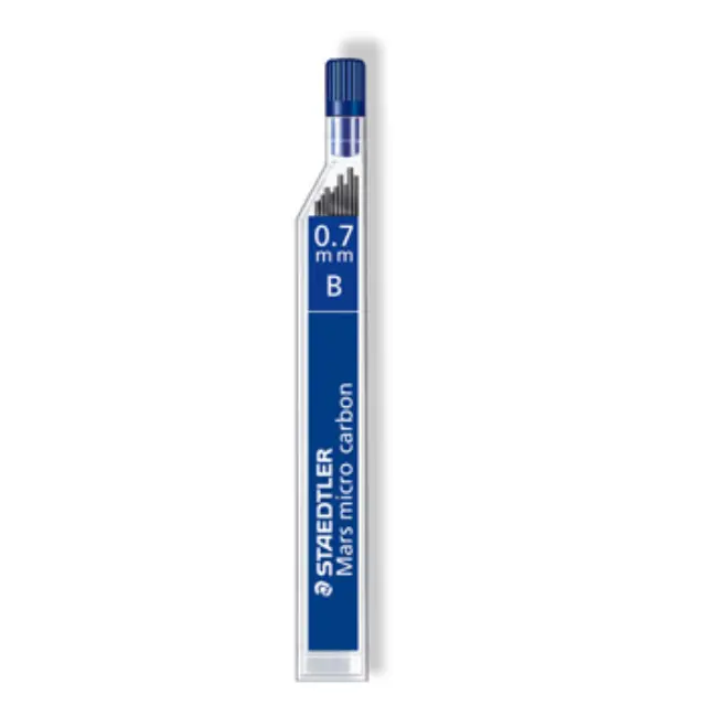 Ανταλλακτικές Μύτες 0.7mm Staedtler Mars Micro Carbon για Μηχανικά Μολύβια - HB