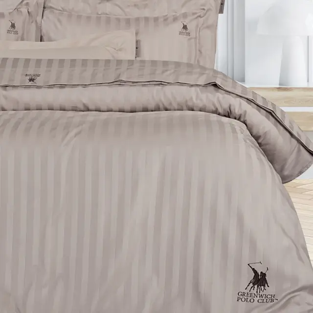Σετ Σεντόνια 240Χ270 Υπέρδιπλα Χωρίς Λάστιχο Cotton Premium Greenwich Polo Club 2157 Σπαγγί