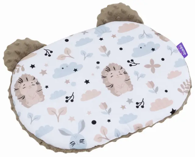 Βρεφικό Μαξιλάρι 2 Όψεων 26x36cm Minky Friends Forever Mocca 5907534759914