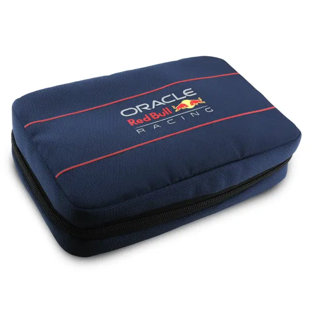 Red Bull Nylon Oversize Logo Travel Kit Navy 2