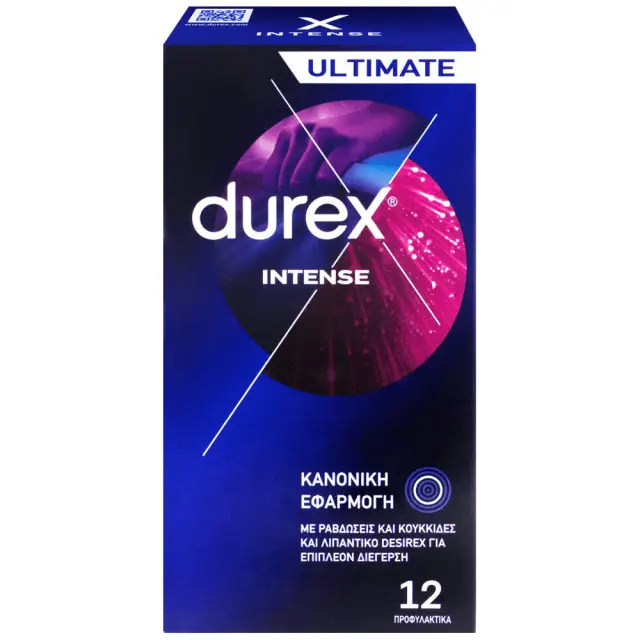 Durex Durex Προφυλακτικά Intense 12τεμ