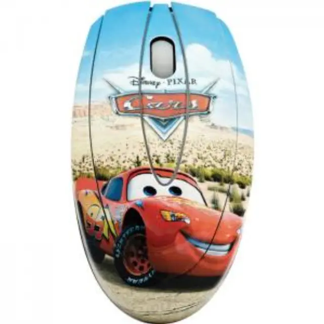 Σετ mini οπτικό ποντίκι και mousepad με μοτίβο \"CARS\", 1000 dpi. 3