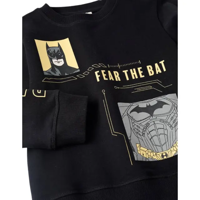 Zippy Φούτερ Batman Χρώμα Μαύρο 31065307002 3