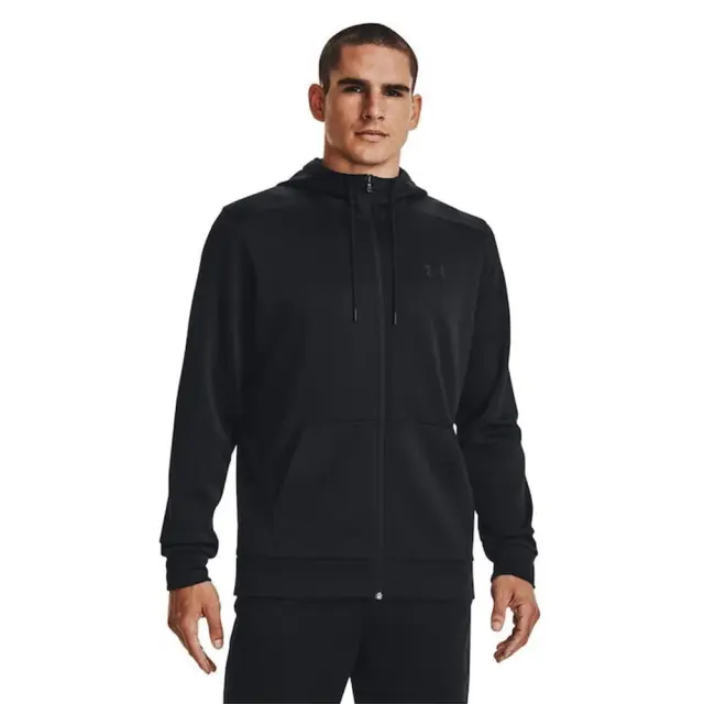 Under Armour Fleece FZ Hoodie (1373357-001) - Μαύρο