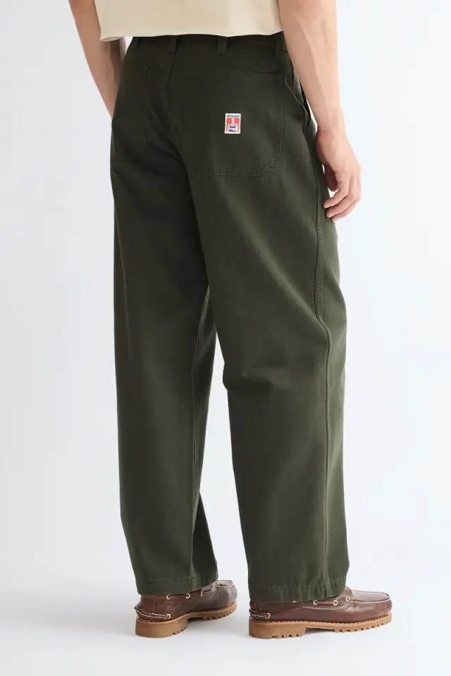 Wrangler X Casey Jones Ανδρικό WORK Cargo Παντελόνι 112386909 – Khaki - 30W 32L 2