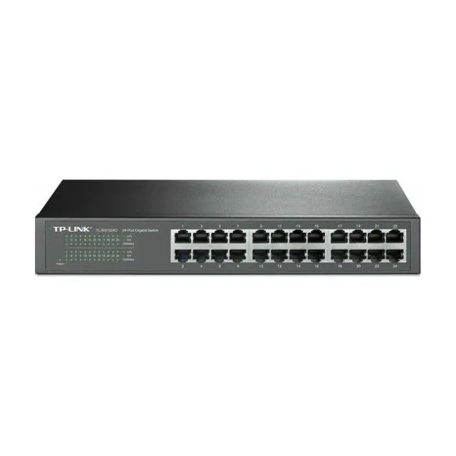 Tp-Link Unmanaged Switch L2 SG1024D 24-Port Gigabit Black (TL-SG1024D)