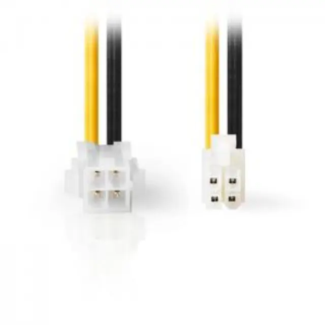 Καλώδιο προέκτασης τροφοδοσίας ATX-12V 4pin αρσ. σε ATX-12V 4pin θηλ. 0.15m . 2