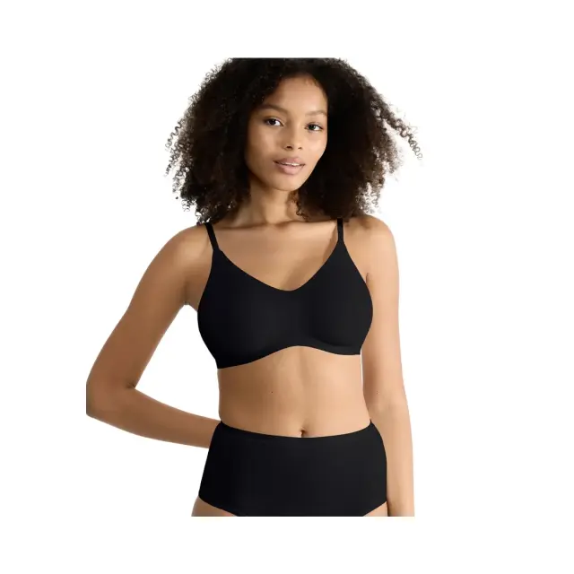 Sloggi Γυναικείο Μπουστάκι Go Daily Soft Bra, Χρώμα Μαύρο - S