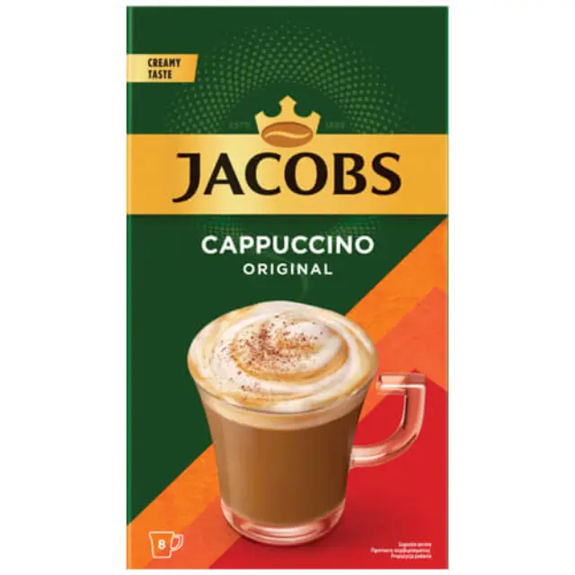 Jacobs Sticks Cappuccino Original 8x11.6g