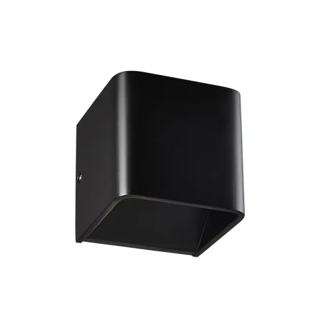 NEPHELE-ΦΩΤΙΣΤΙΚΟ ΕΠΙΤΟΙΧΟ ΜΑΥΡΟ ΜΑΤ ΜΕΤΑΛΛΙΚΟ LED COB 1X3W 3000K 280LM IP20 10X10X10CM / L35037BK
