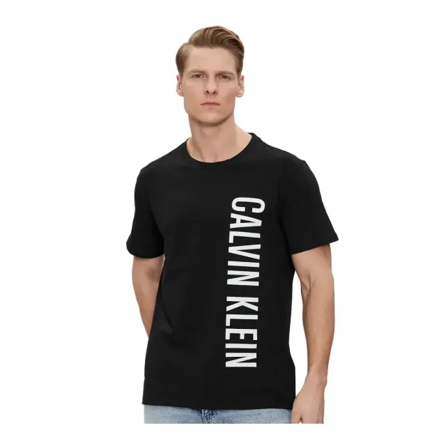 Calvin Klein Ανδρικό T-Shirt Crew Neck Tee Intense Power, Χρώμα Μαύρο - XL