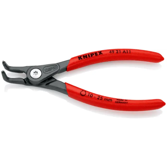 Knipex 4921A11 -Μυτοτσίμπιδο ασφαλειών λοξό με ελατήριο, 10-25mm Νο130mm 2