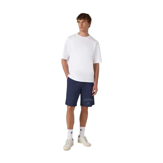 Champion Men's Standard Fit Bermuda Shorts Μπλε Σκούρο 222406-BS501 (Champion) 3