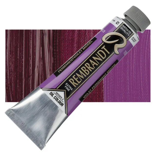 Λάδι Talens Rembrandt - 537 Permanent Violet Medium - 40ml