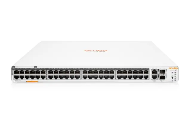 Aruba Instant On 1960 48G 40p Class4 8p Class6 PoE 2XGT 2SFP+ 600W Switch (JL809A)