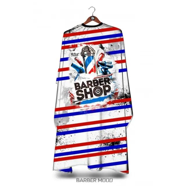 Μπέρτα Κουρέματος 3D Barber Shop Cape BM-C 301 Barber Mood