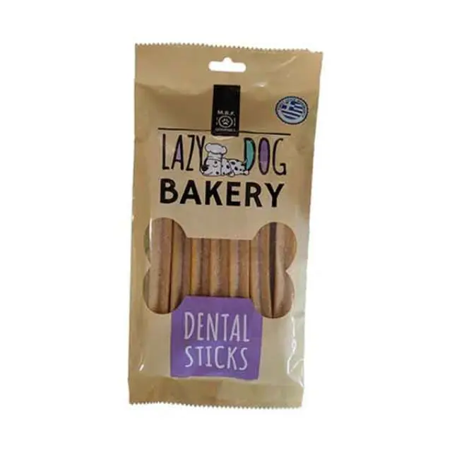 Lazy Dog Bakery Dental Sticks Μοσχάρι 130gr Μονόχρωμο