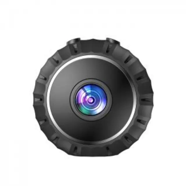 Mini Wi-Fi επαναφορτιζόμενη κάμερα 480p για εσωτερικούς χώρους, με μαγνητική επιφάνεια σε μαύρο χρώμα 2