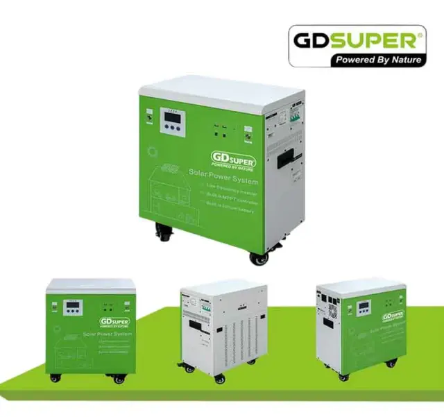 Ηλιακό Σύστημα Ενέργειας 3000W με Inverter Χαμηλής Συχνότητας & MPPT - 3000W Solar Power System with Low Frequency Inverter & MPPT 0234080