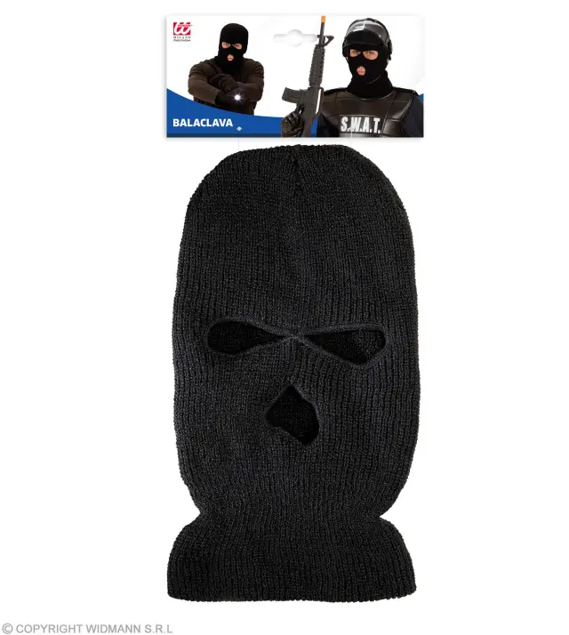 Αποκριάτικο Αξεσουάρ Κουκούλα Balaclava (Widmann) (W-03318) 2