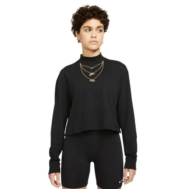 Nike Sportswear Μακρυμάνικη Γυναικεία Μπλούζα DM2792-010 - M