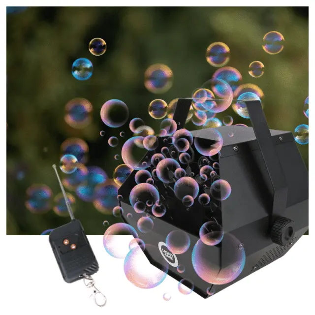 LIGHT4ME BM1 IR soap bubble machine efficient infrared remote control 2