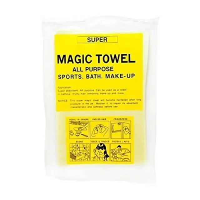 Πετσέτα συνθετική μικροϊνών 37x30 cm MAGIC TOWEL OEM