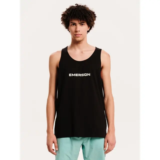Emerson Men's Tank Top (251.EM37.09-Black) - Μαύρο - XXL