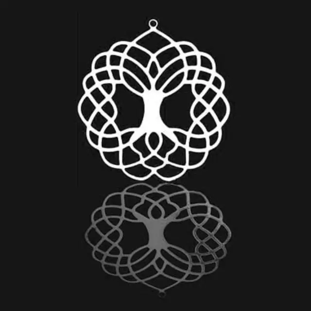 Διακοσμητικό Forever Silver Tree of Life Medallion 40mm - 1τεμ