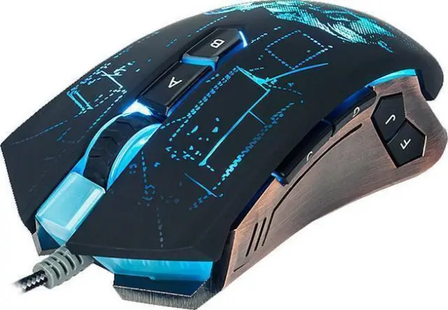 Marvo RGB Gaming Ποντίκι 4000 DPI Μαύρο G906