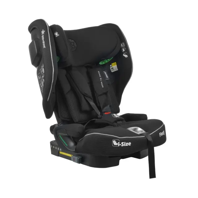 Κάθισμα Αυτοκινήτου Bebe Stars Flexy Isofix I-Size 76-150Cm Black 934-188 2