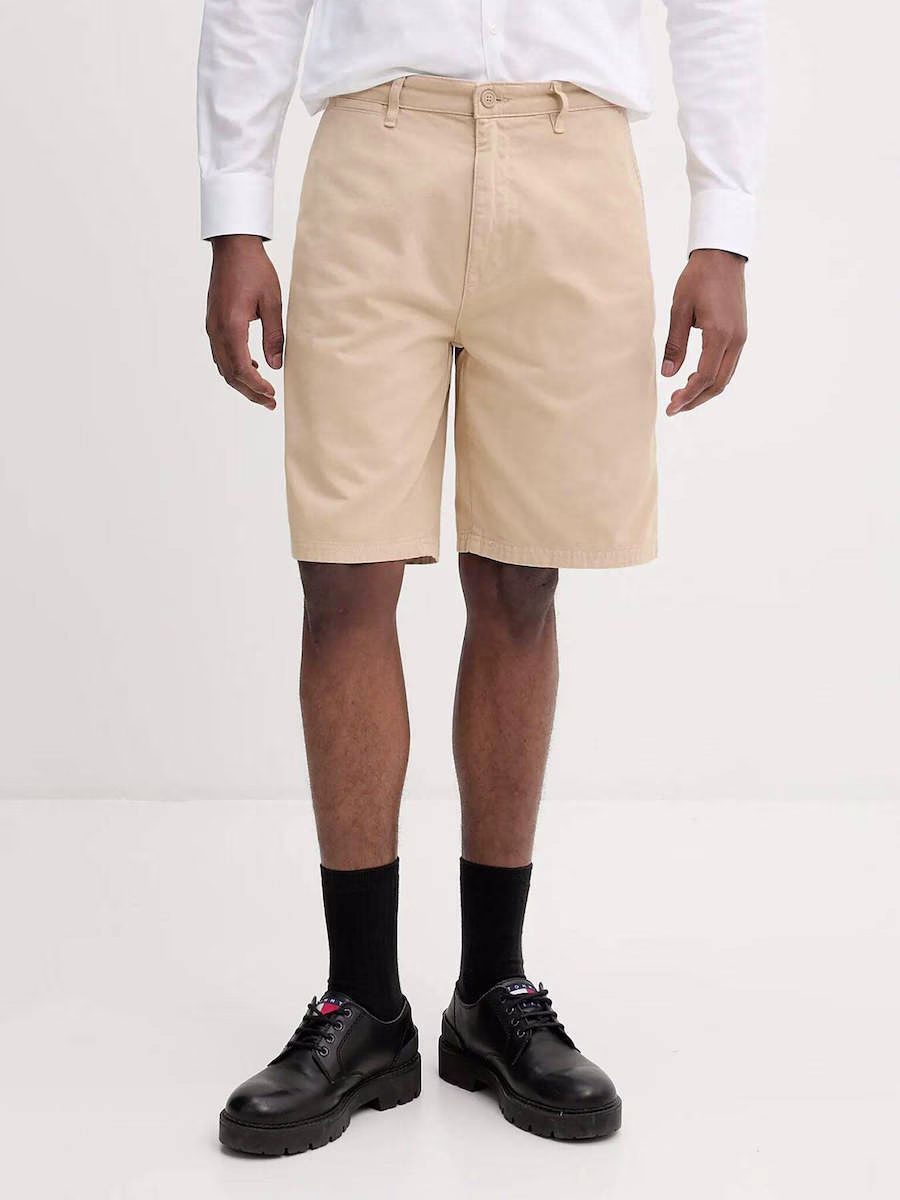 Guess Ανδρική Chino Μπεζ Βερμούδα Μπεζ - 27