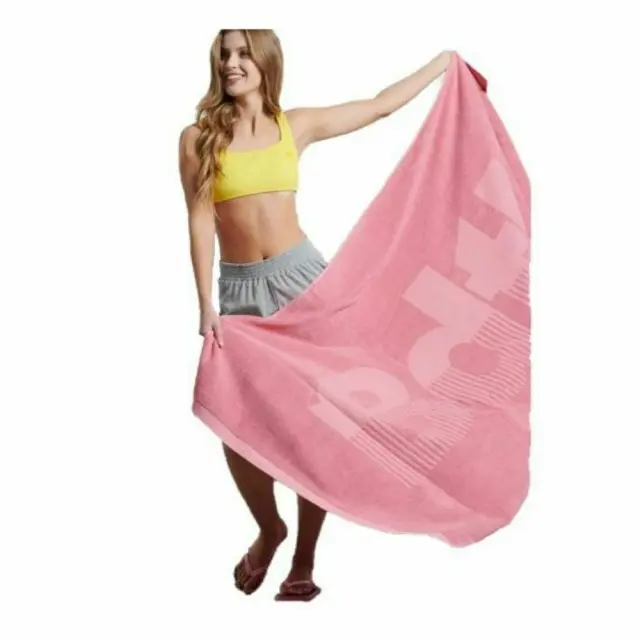 Bdtk Towel Big Logo 180x100cm Babe Pink 1221-973982 - One Size