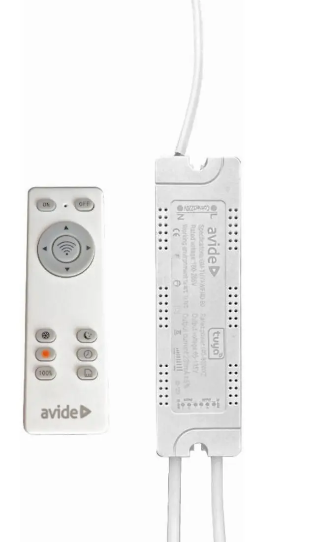 Avide LED Φωτιστικό Οροφής Design Τροφοδοτικό 2.4G 40W-80W TUYA 15.001.1943