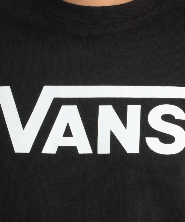 Vans - Ανδρικό T-shirt Κοντομάνικο Classic Logo Royal Cobalt VN000RA1-BLK Μαύρο - S 3