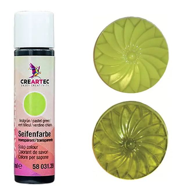 Χρώμα για Σαπούνι - Pastel Green - 10ml