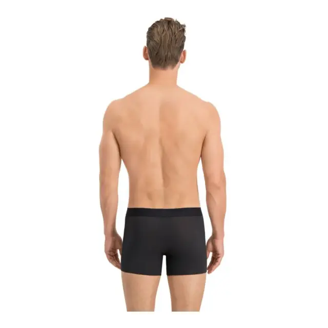 Levi's Ανδρικό Boxer Solid Basic Organic Cotton - Εξάδα, Χρώμα Μαύρο 3