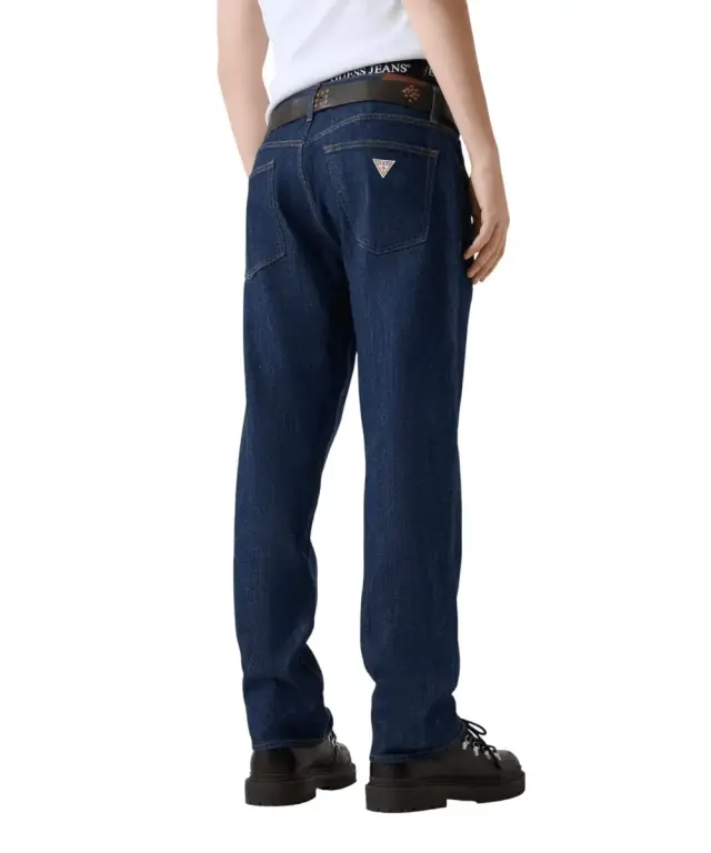 Guess - Ανδρικό Παντελόνι Τζιν G16 Straight M6RA1BD002G-GDRK Μπλε Σκούρο 2