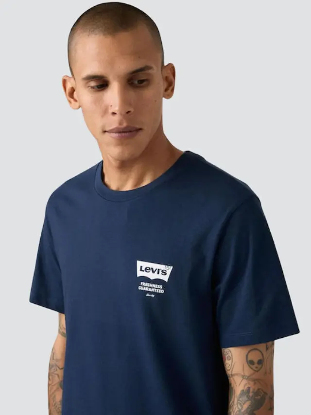 Graphic Crewneck Tee Blues BLUES 3