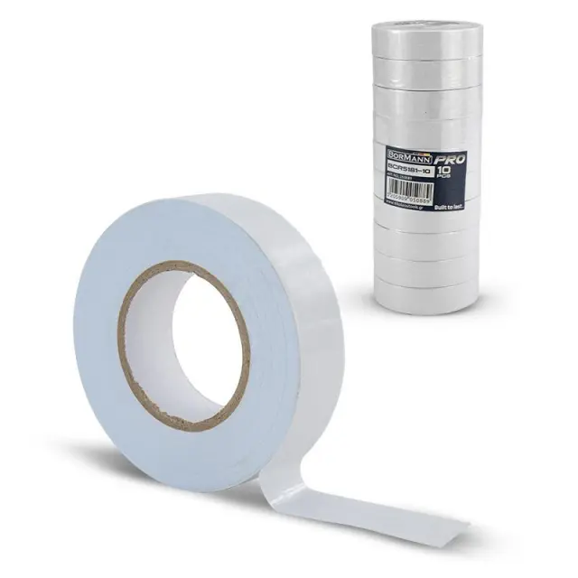 Bormann Pro BCR5181-10 - Μονωτική ταινία λευκή (050889)