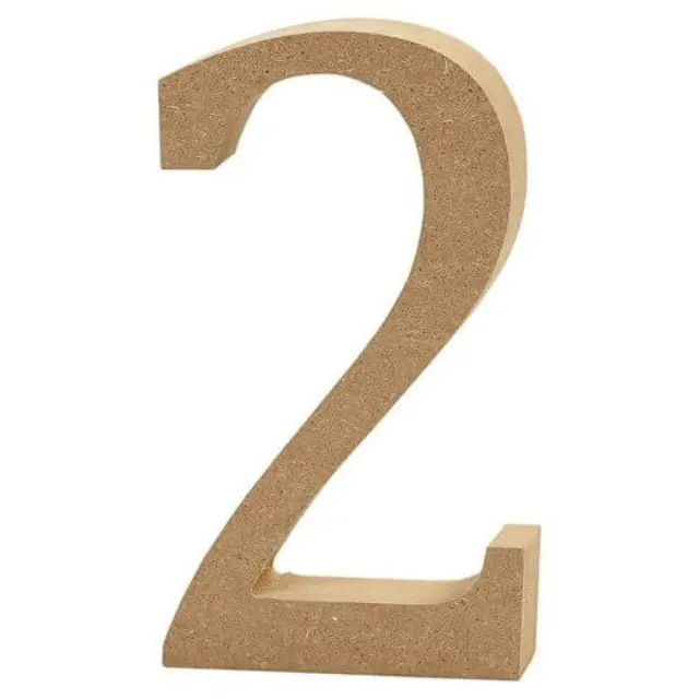 Αριθμός βάσης Mdf 13cm, πάχος 2cm - 2