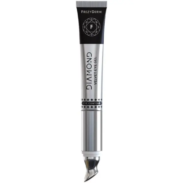 Frezyderm Diamond Velvet Gel Eye Contour Recovery Innovative Vibrating System Gel Ματιών κατά των Σημαδιών Γήρανσης 15ml
