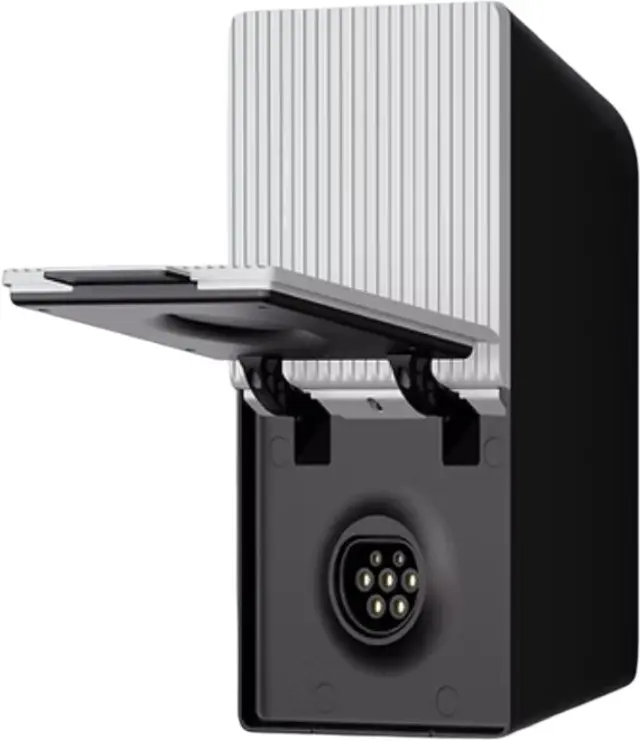 Teltonika TeltoCharge EVC2 charging station for electric cars, 7.4kW, 1 phase, Type 2 socket, no cover