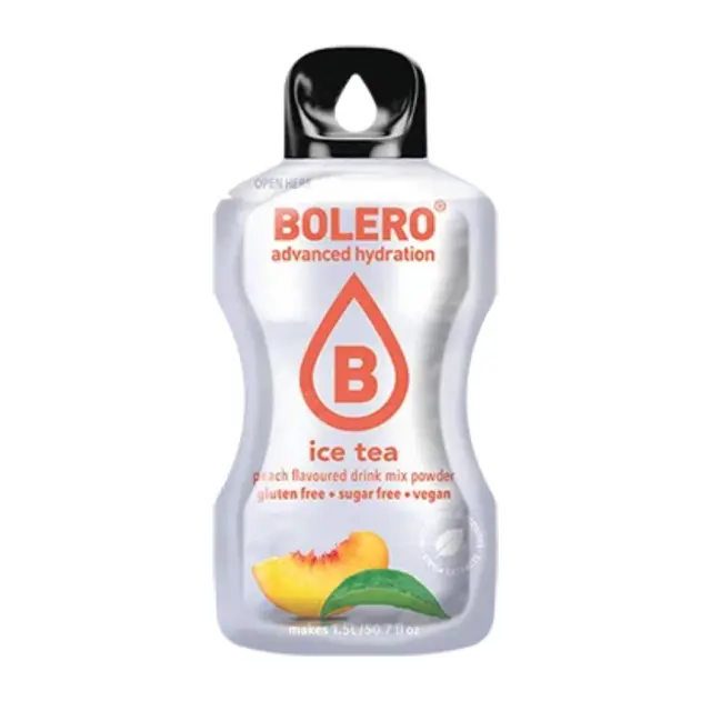 Ice Tea Ροδάκινο σε σκόνη • Bolero • 12 x 3γρ